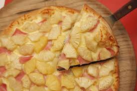 pizza de abacaxi